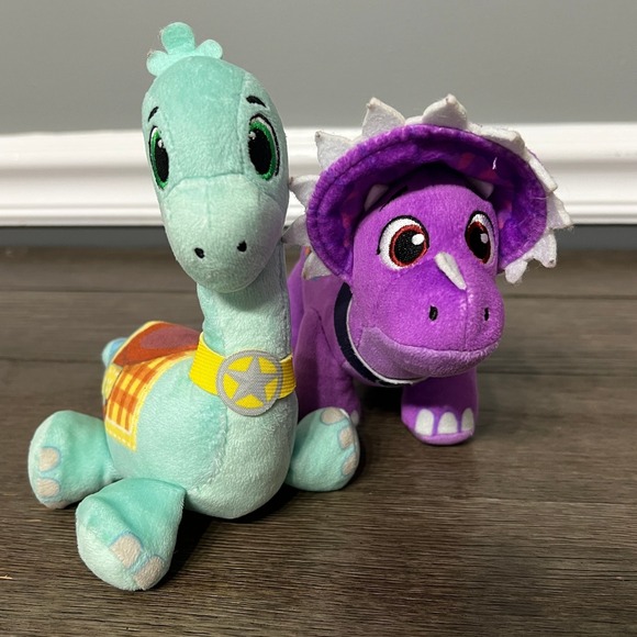 Dino Ranch Clover & Tango Plush Set - Picture 1 of 5